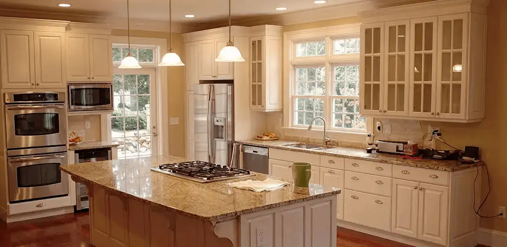 Custom cabinet door installation and kitchen upgrade in Sioux Falls, SD