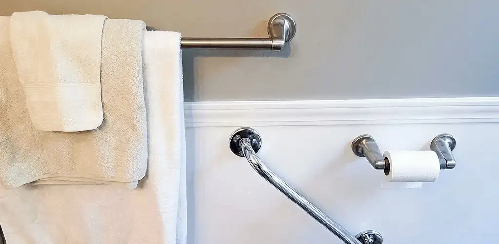 Bathroom grab bar installation for safety and accessibility in Sioux Falls, SD